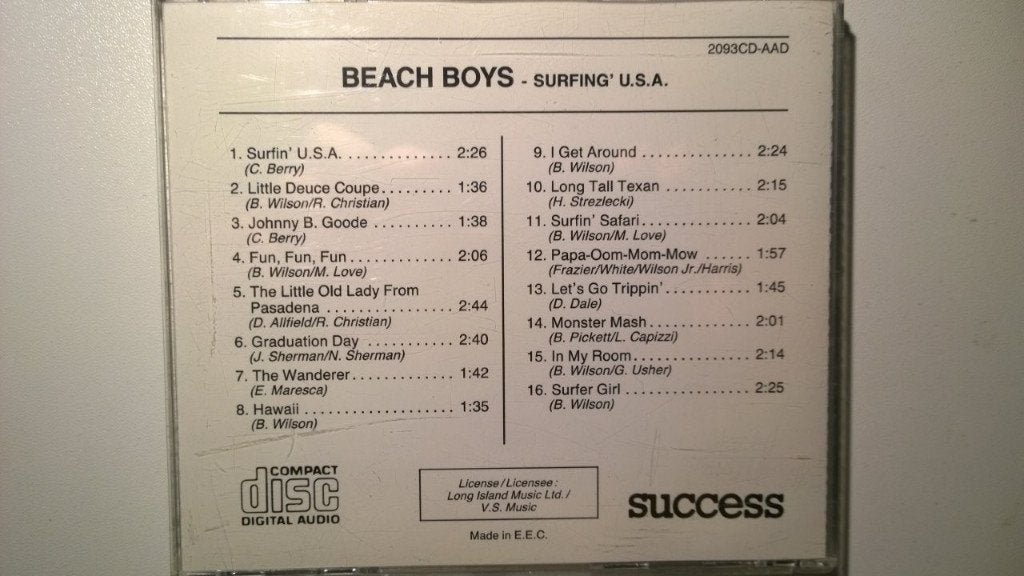 The Beach Boys - Surfin' USA, Ophalen of Verzenden, Zo goed als nieuw, Pop, Album