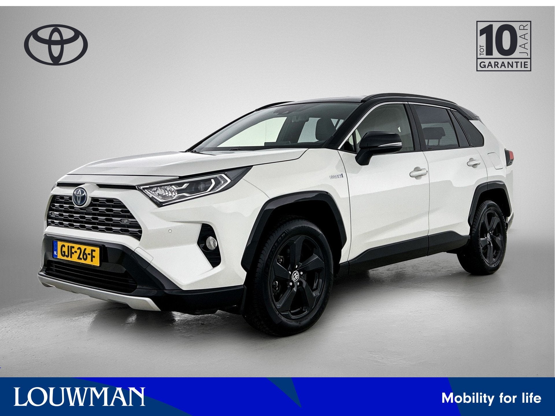 Toyota RAV4 2.5 Hybrid AWD Bi-Tone inclusief Bearlock | NL d, Automaat, Gebruikt, Euro 6, 4 cilinders