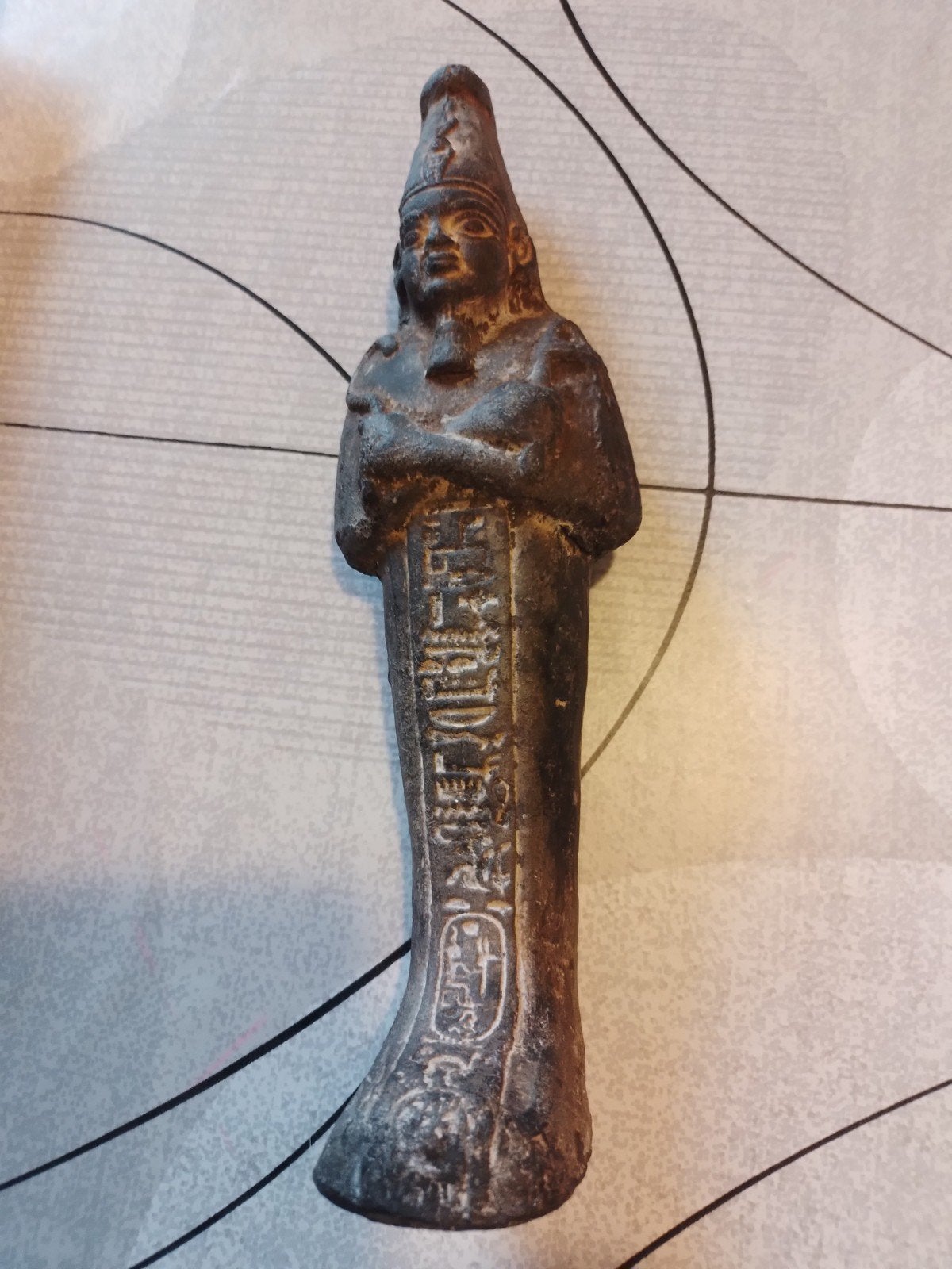 oude Shabti Ustabti Egyptische, Antiek en Kunst, Ophalen of Verzenden