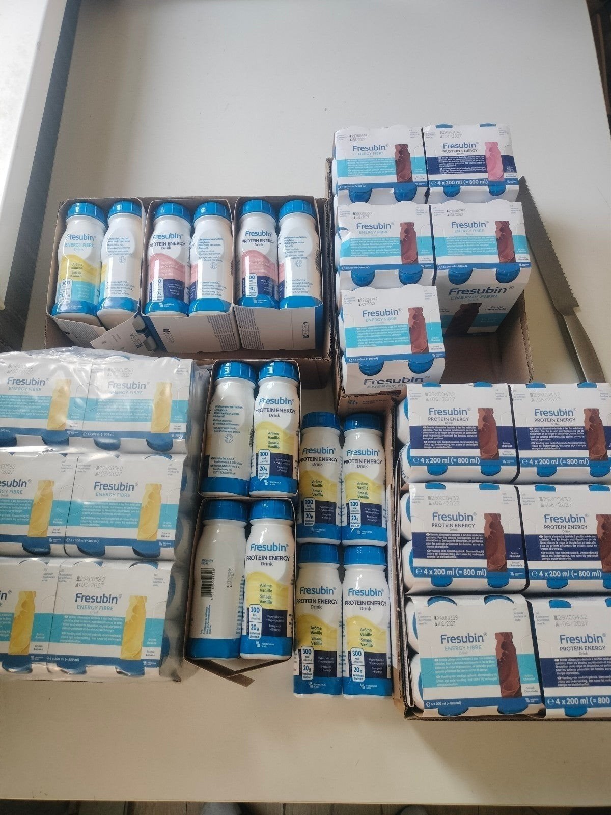 Fresubin en Nutricia 148 stuks langhoudbaar, Ophalen