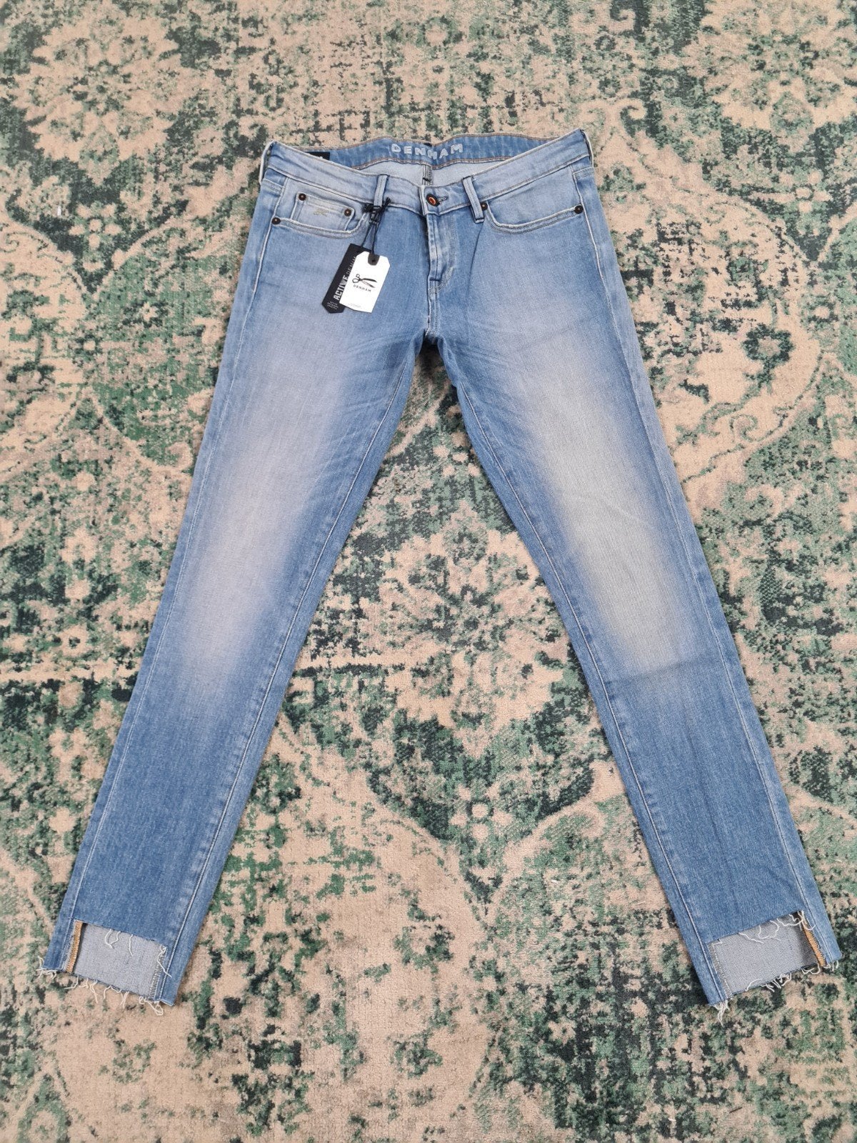 Denham Sharp Skinny Fit W28 L28 Blauw Nieuw Tulsi2828, Denham, Blauw, Nieuw, Ophalen of Verzenden
