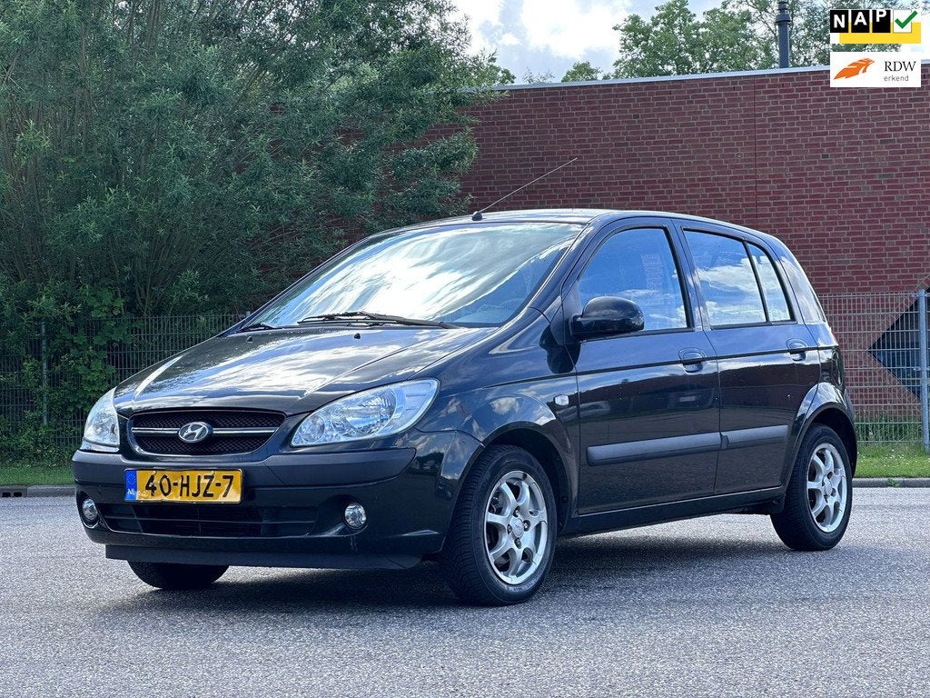 Hyundai Getz 1.4i Active Cool 5DR*Airco*NAP*LM velgen*2e eig, Auto's, Hyundai, Bedrijf, Te koop, Getz, ABS, Airbags, Airconditioning