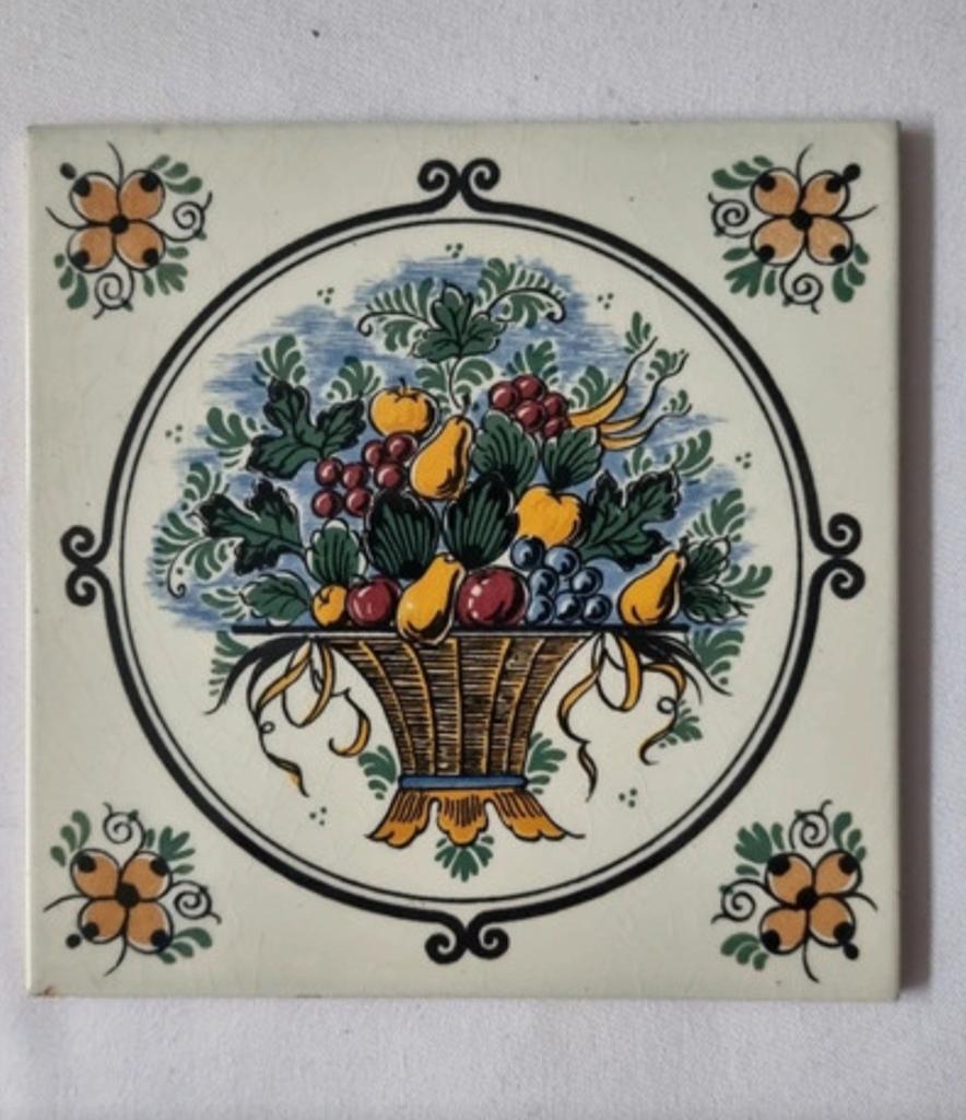 Delfts blauw tegeltje, Ophalen of Verzenden
