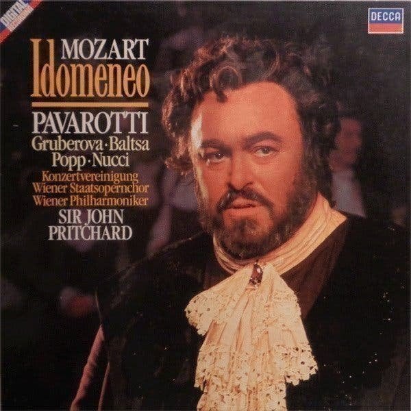 Mozart Pavarotti Sir John Pritchard – Idomeneo 3LP BOX, Kamermuziek, Verzenden, Zo goed als nieuw, 12 inch