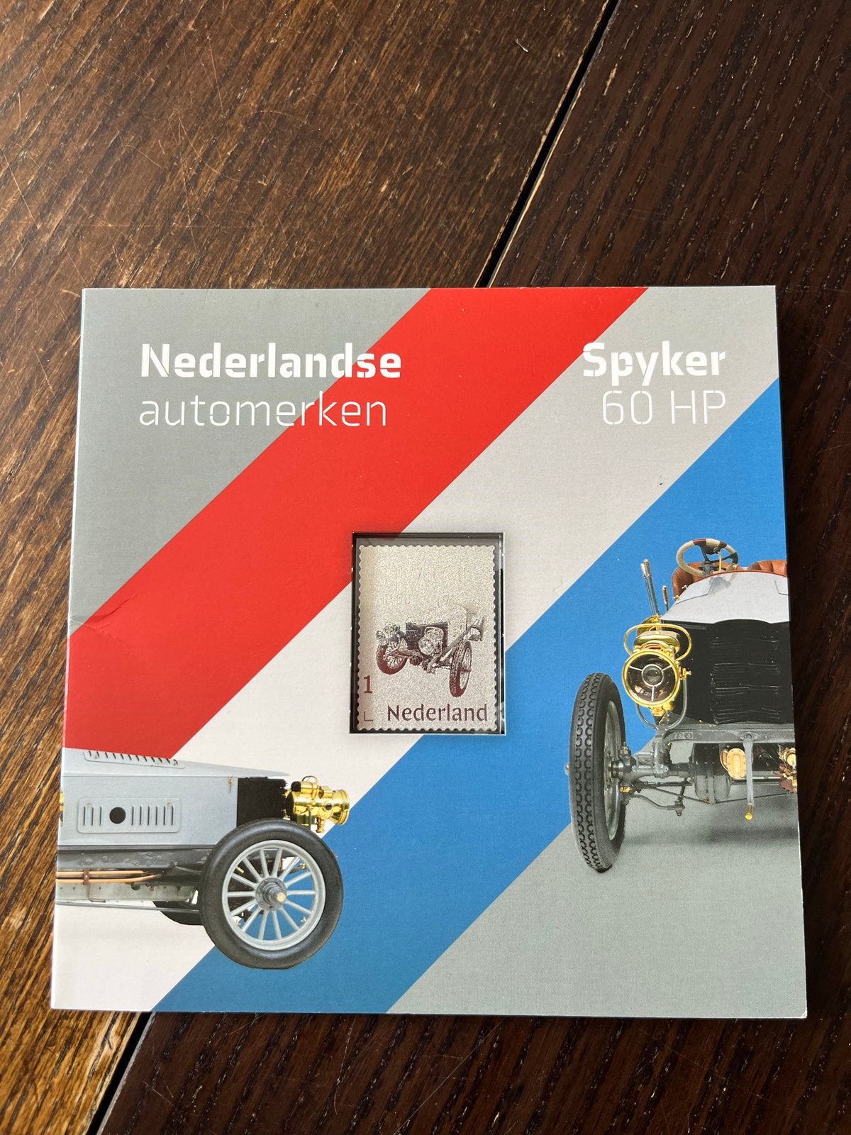 PostNL Nederlandse automerken - Spyker 60 HP postzegel, Ophalen of Verzenden, T/m 1940, Postfris