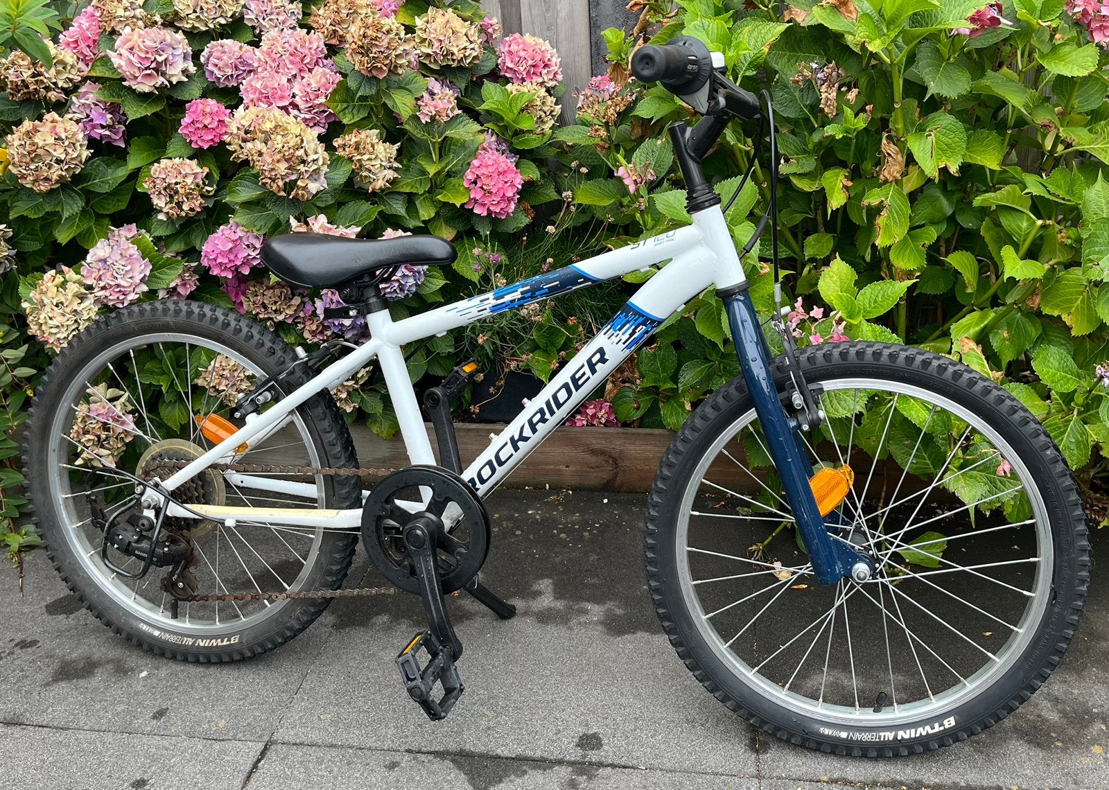 Jongensfiets Rockrider 20inch mountainbike, Fietsen en Brommers, Ophalen, Zo goed als nieuw, 20 inch, Versnellingen