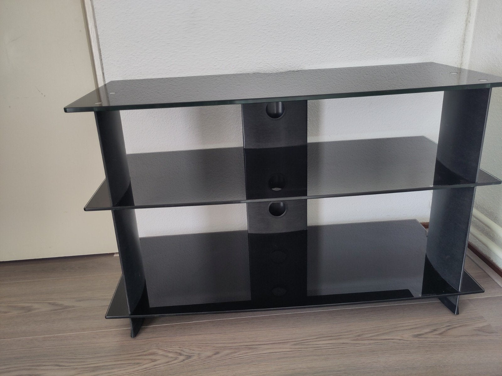 Zwarte tv kast 95x44x59cm, Ophalen, Gebruikt, 25 tot 50 cm, Minder dan 100 cm