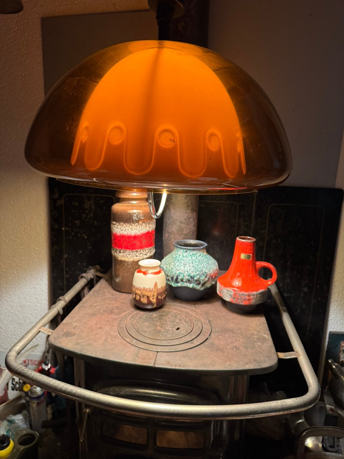 Hanglamp,sixties,zeventies,POP,Space Age,Mid-Century,vintage, Ophalen of Verzenden, Gebruikt, Overige materialen, Sixties,zeventies,Mid-Century,Space Age,POP