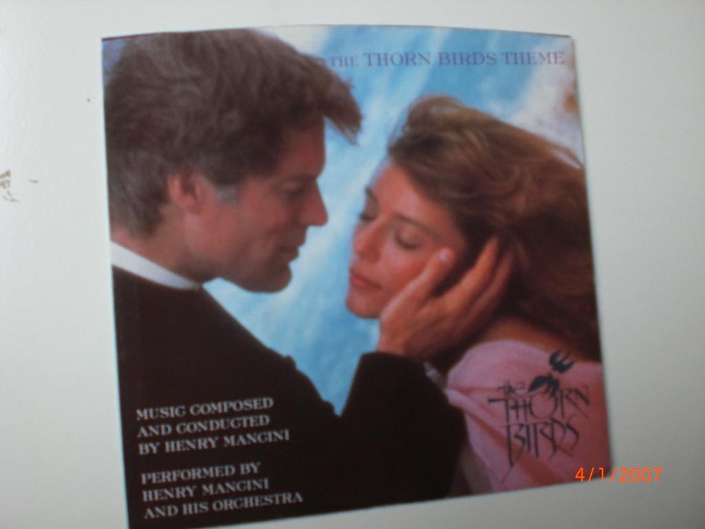 single Henry Mancini The Thorn Birds Theme, Filmmuziek en Soundtracks, 7 inch, Single, Ophalen of Verzenden