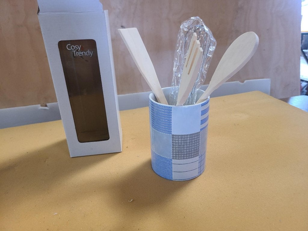 pot met houten lepels, Huis en Inrichting, Keuken | Keukenbenodigdheden, Ophalen of Verzenden, Nieuw