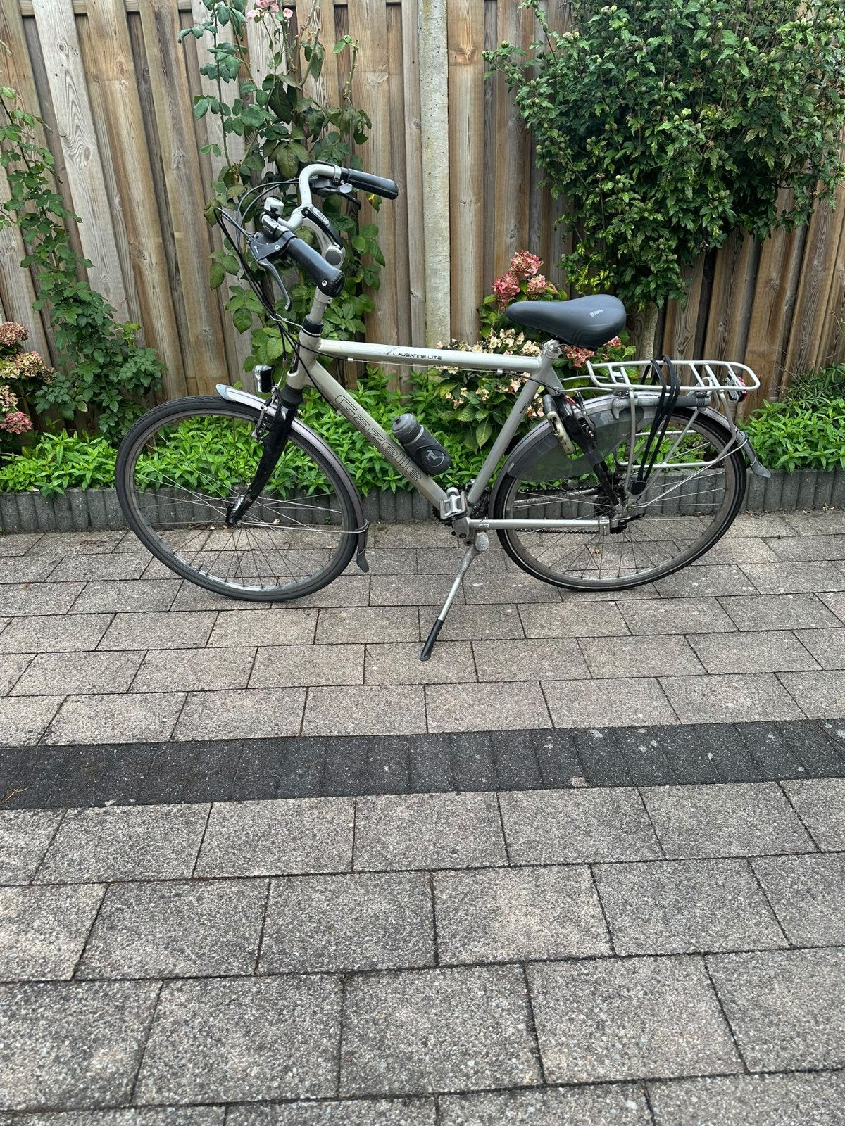 herenfiets gazelle met axa slot en versnelling, Ophalen, Gebruikt, Minder dan 10 versnellingen, Gazelle