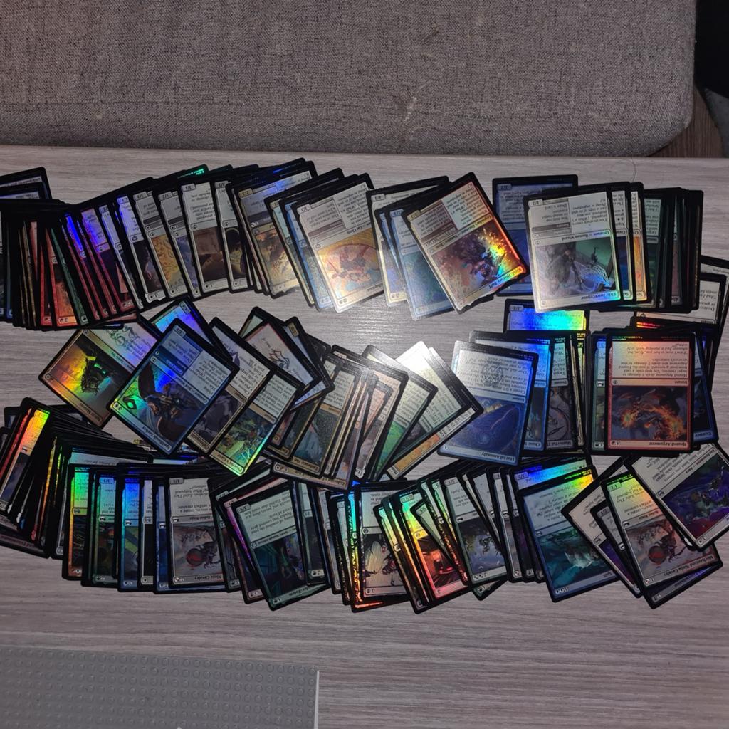 230 Magic: The Gathering Foil Kaarten, Ophalen of Verzenden, Nieuw, Meerdere kaarten, Foil