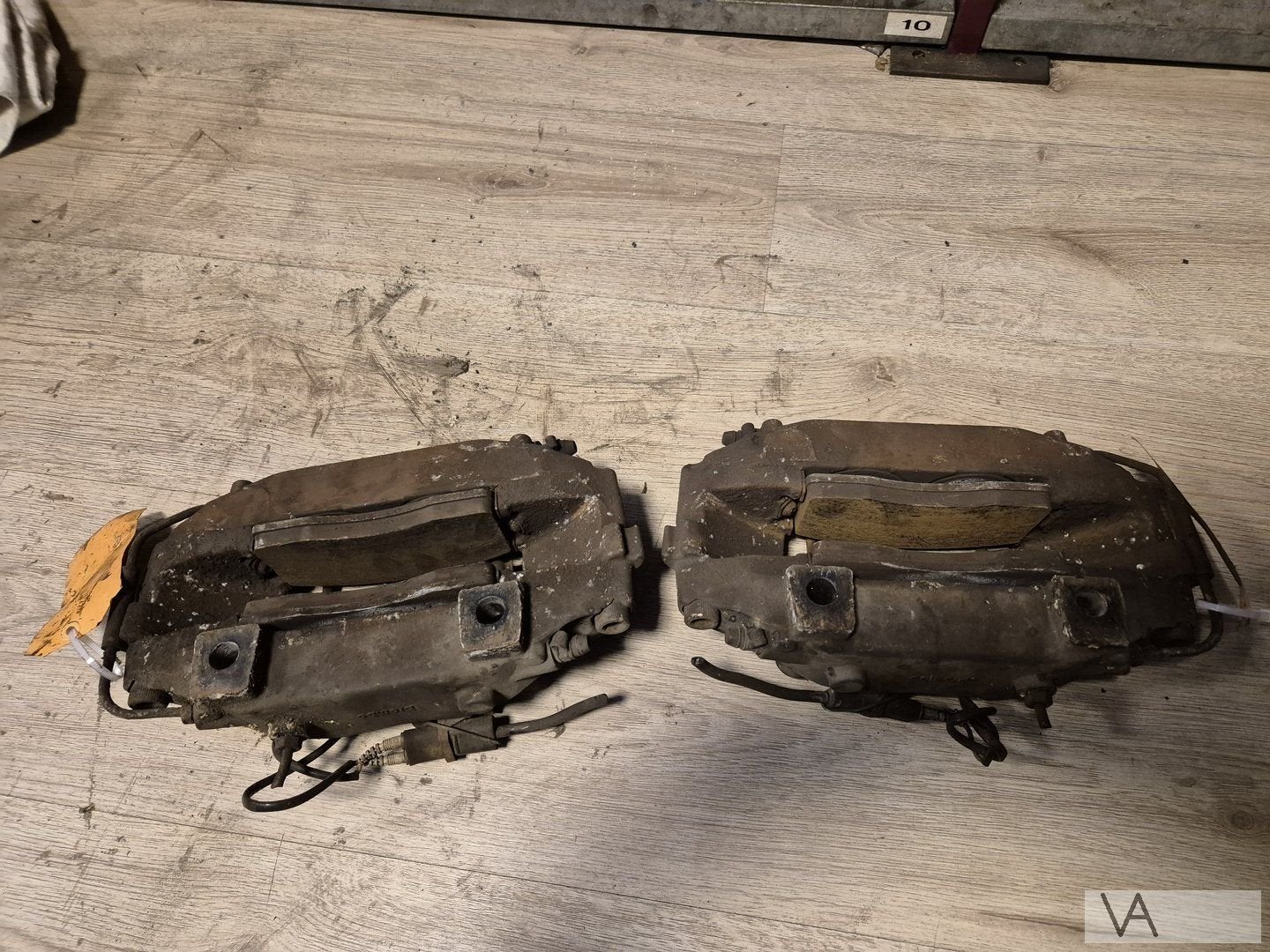 Peugeot 607 2001 - 2009 remklauw set BREMBO 4 pots €250, Auto-onderdelen, Remmen en Aandrijving, Gebruikt, -, -, Ophalen of Verzenden