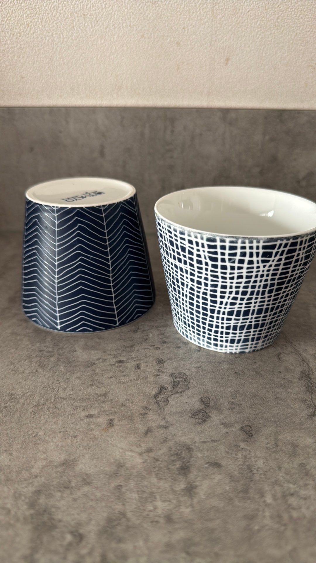 2 espresso kopjes | Tokyo design, Ophalen of Verzenden, Overige stijlen, Kop(pen) en/of Schotel(s)