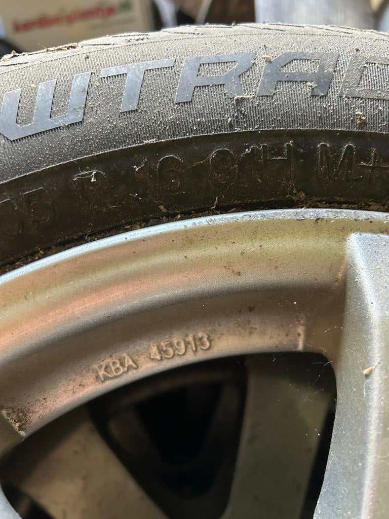 Gebruikte Winterbanden met Velgen - 205/55 R16, Ophalen, Gebruikt