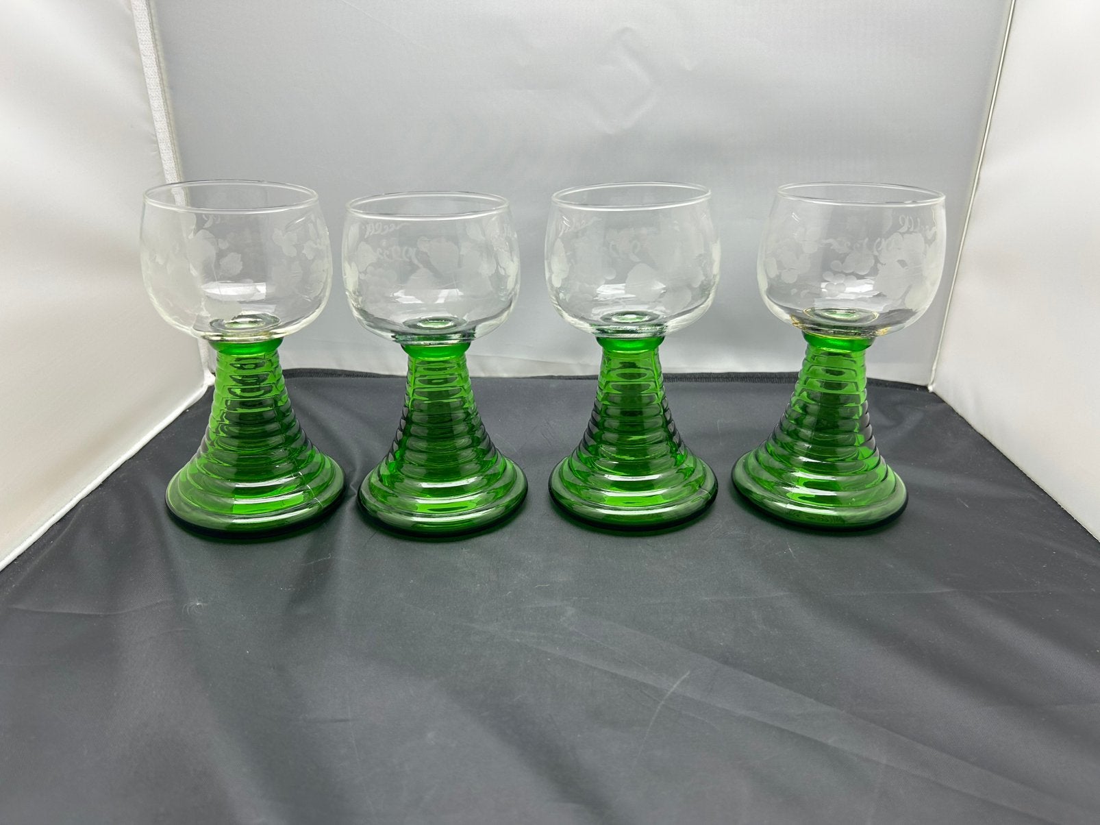 4 prachtige Roemer Luminarc wijnglazen, Ophalen, Glas of Glazen, Vintage, Glas