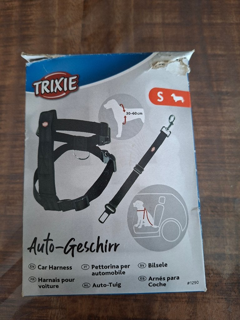Tuigje voor kleine hond om veilig in de auto mee te nemen, Ophalen, Nieuw