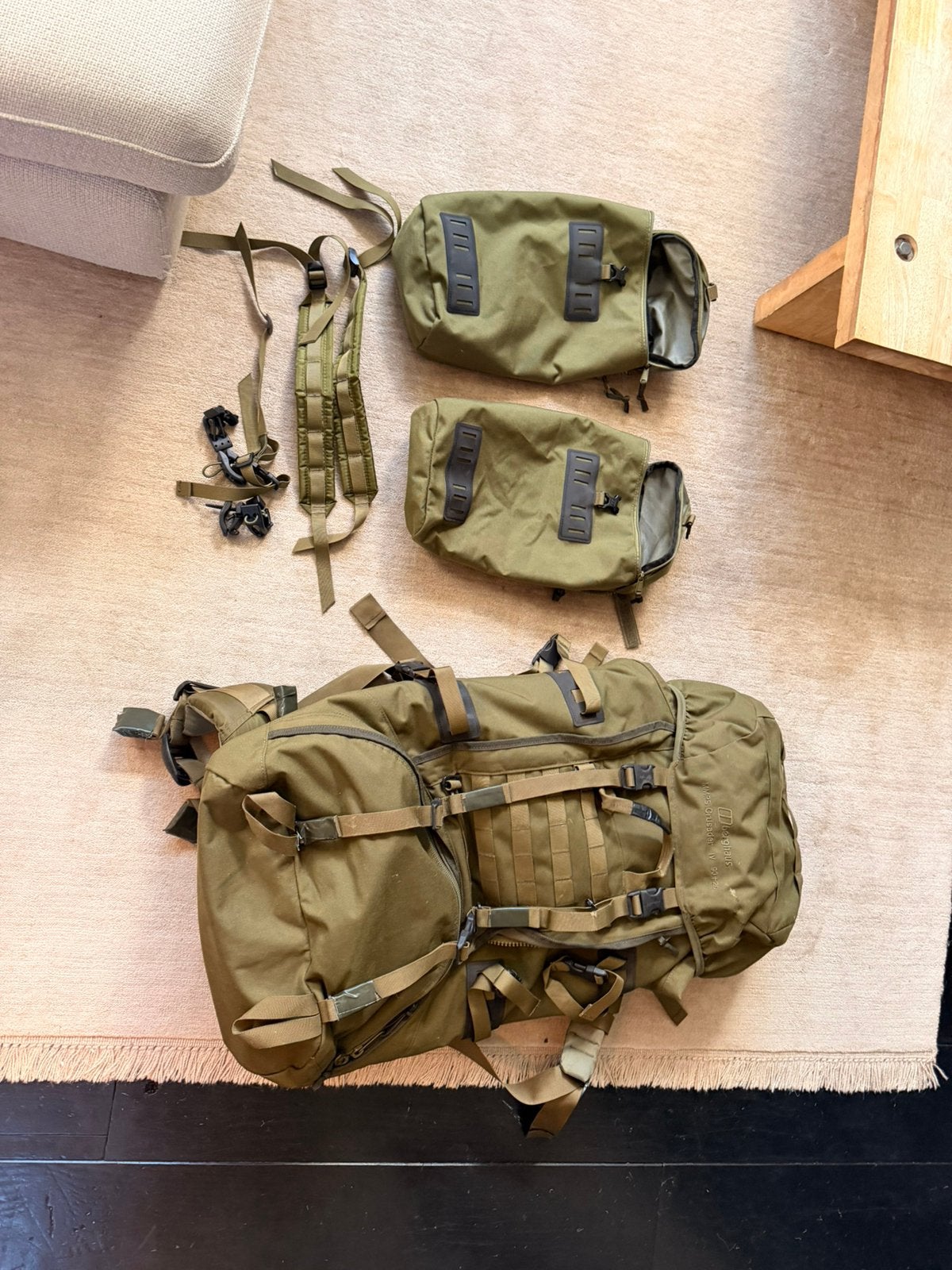 Berghaus crusader IV 90+20, Verzamelen, Ophalen of Verzenden, Landmacht, Nederland, Embleem of Badge