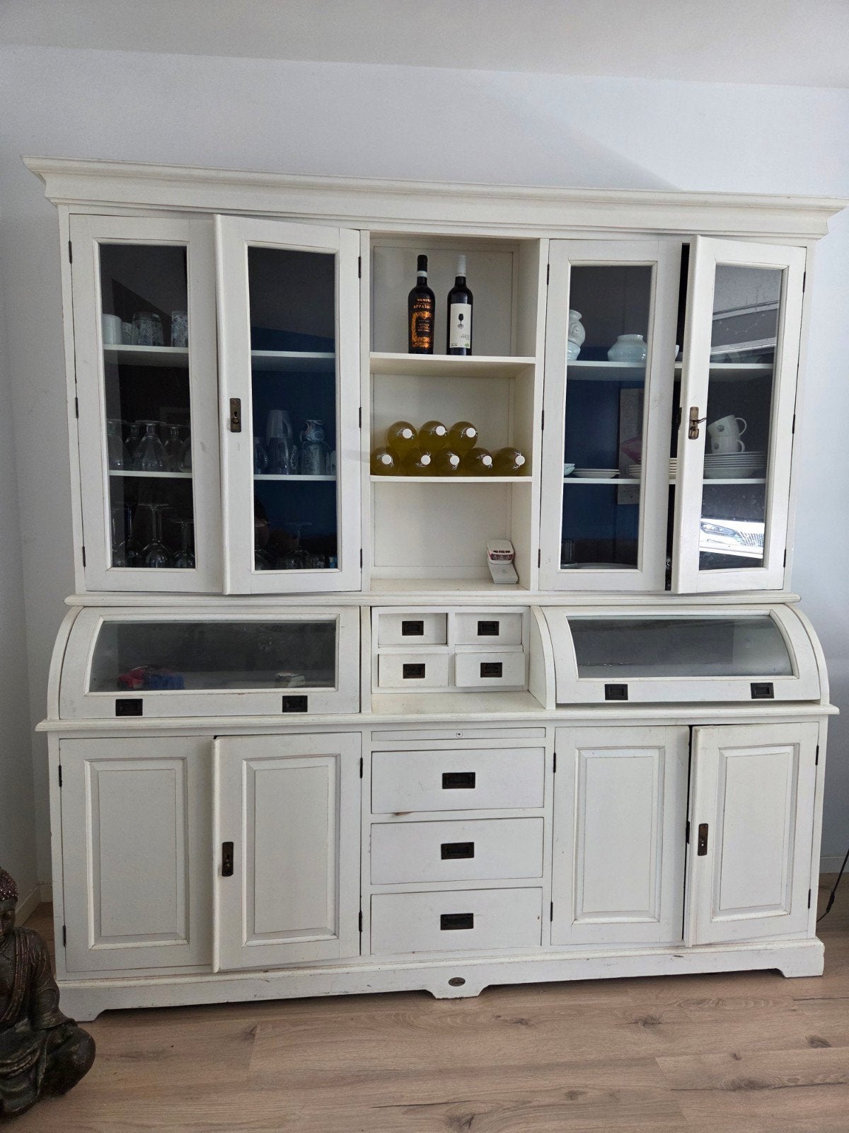 Servieskast 200x52 cm - Gebruikt maar functioneel, Huis en Inrichting, Ophalen, 200 cm of meer, 50 tot 75 cm, Gebruikt