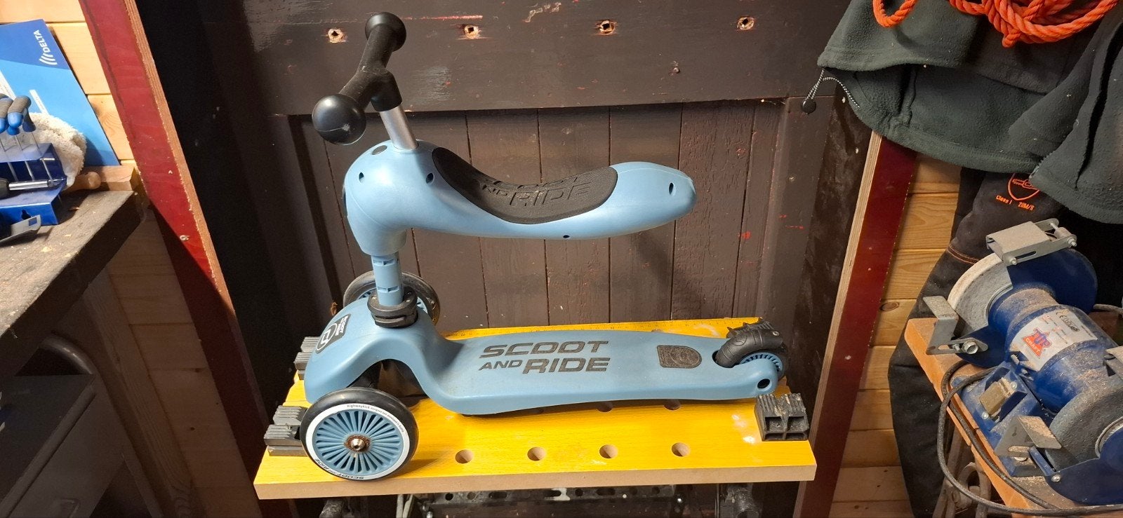 Scoot and Ride loopfiets/step - Zgan, Kinderen en Baby's, Ophalen, Zo goed als nieuw