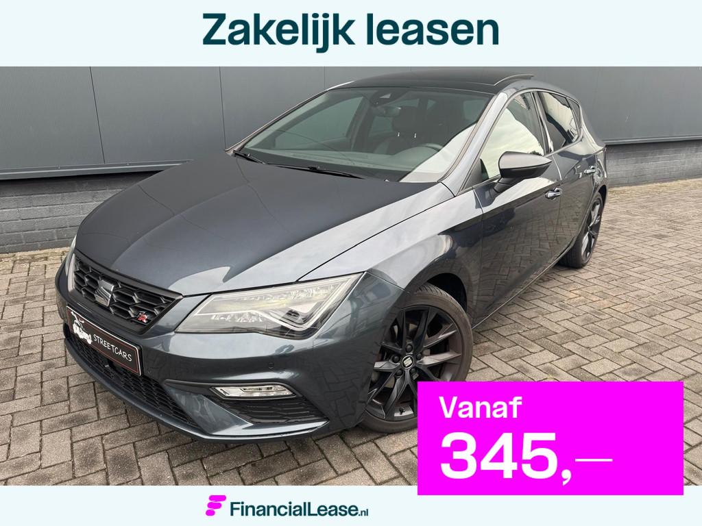 Seat Leon 1.5 TSI FR Ultimate Edition Black /Virtual /Pano, 12 maanden, 4 cilinders, 620 kg, Bedrijf