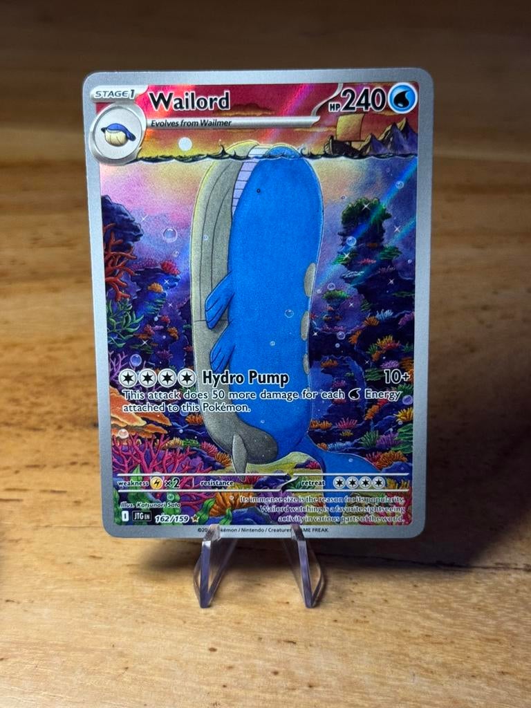 Wailord (JTG 162), Ophalen of Verzenden, Nieuw, Losse kaart