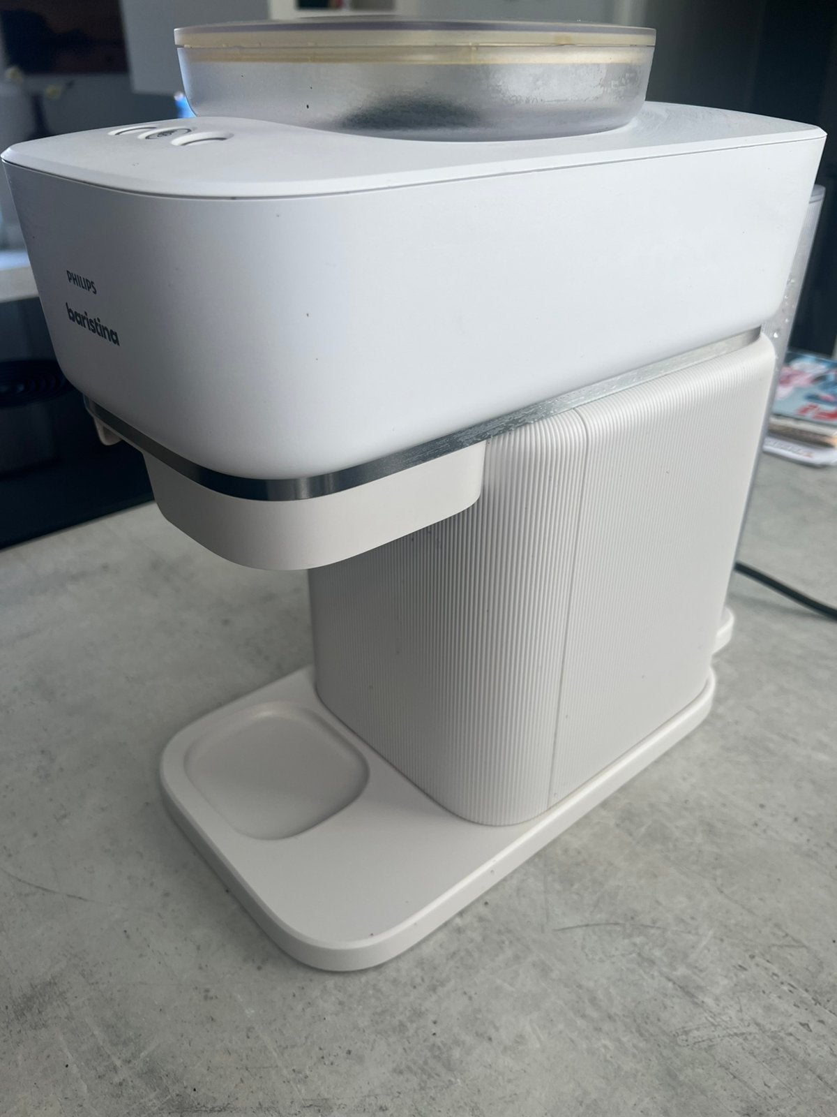 Philips Baristina met defect, Ophalen, Afneembaar waterreservoir, Gebruikt, Koffiemachine