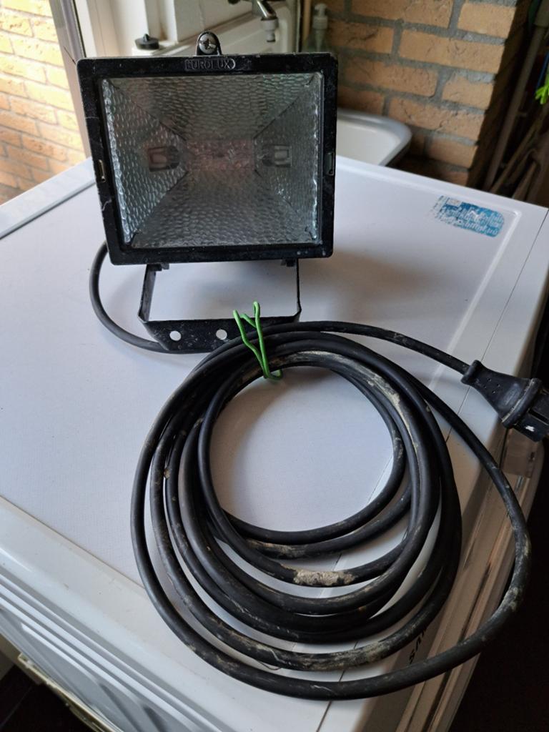 Eurolux Bouwlamp - Max 300W, IP54, Doe-het-zelf en Verbouw, Bouwverlichting, Ophalen of Verzenden, Gebruikt, 200 tot 500 watt