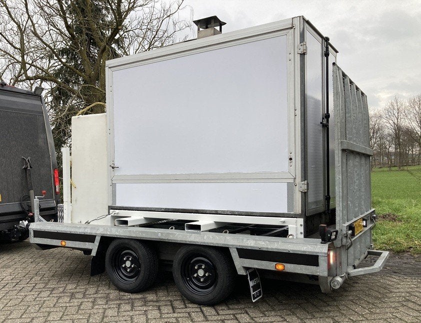 HD hogedruk unit reiniger optioneel Hulco machinetransporter, Tuin en Terras, Ophalen, Benzine, Gebruikt, Onbekend