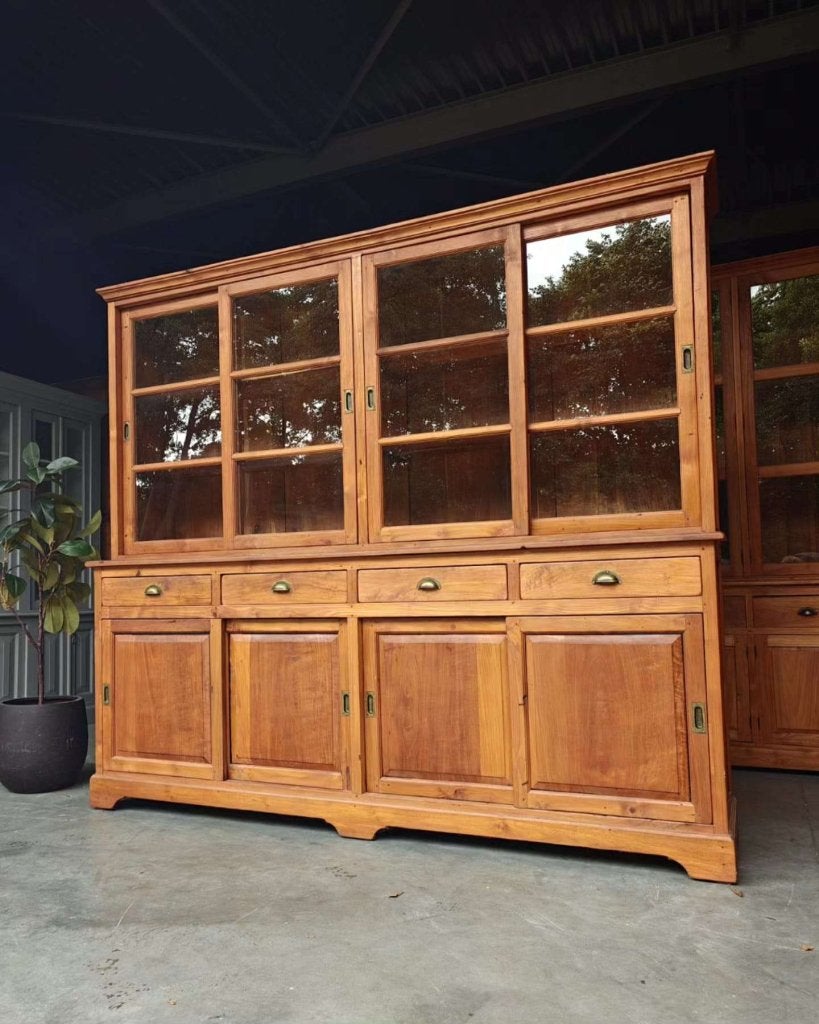 Grote teakhouten buffetkast | Winkelkast teak #7693