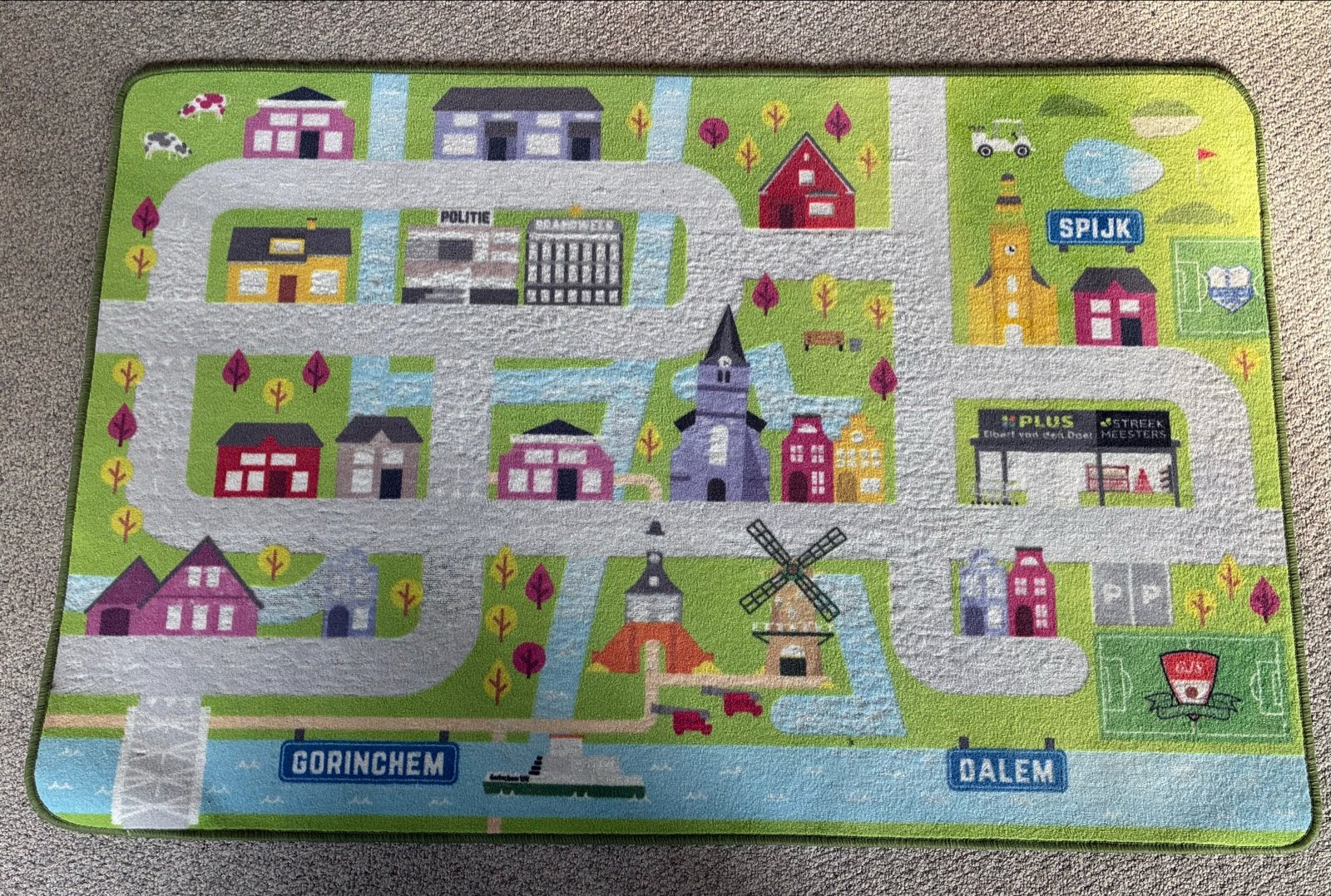 Speelkleed Gorinchem Spijk Dalem 150 cmx100 cm | Prima staat, Ophalen, Zo goed als nieuw