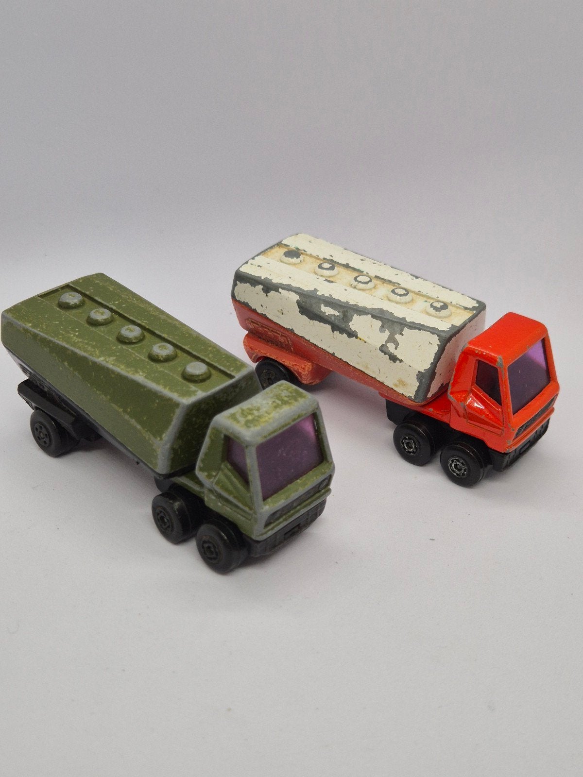 Matchbox Lesney Freeway Gas Tanker (1973), Ophalen of Verzenden, Gebruikt, Bus of Vrachtwagen