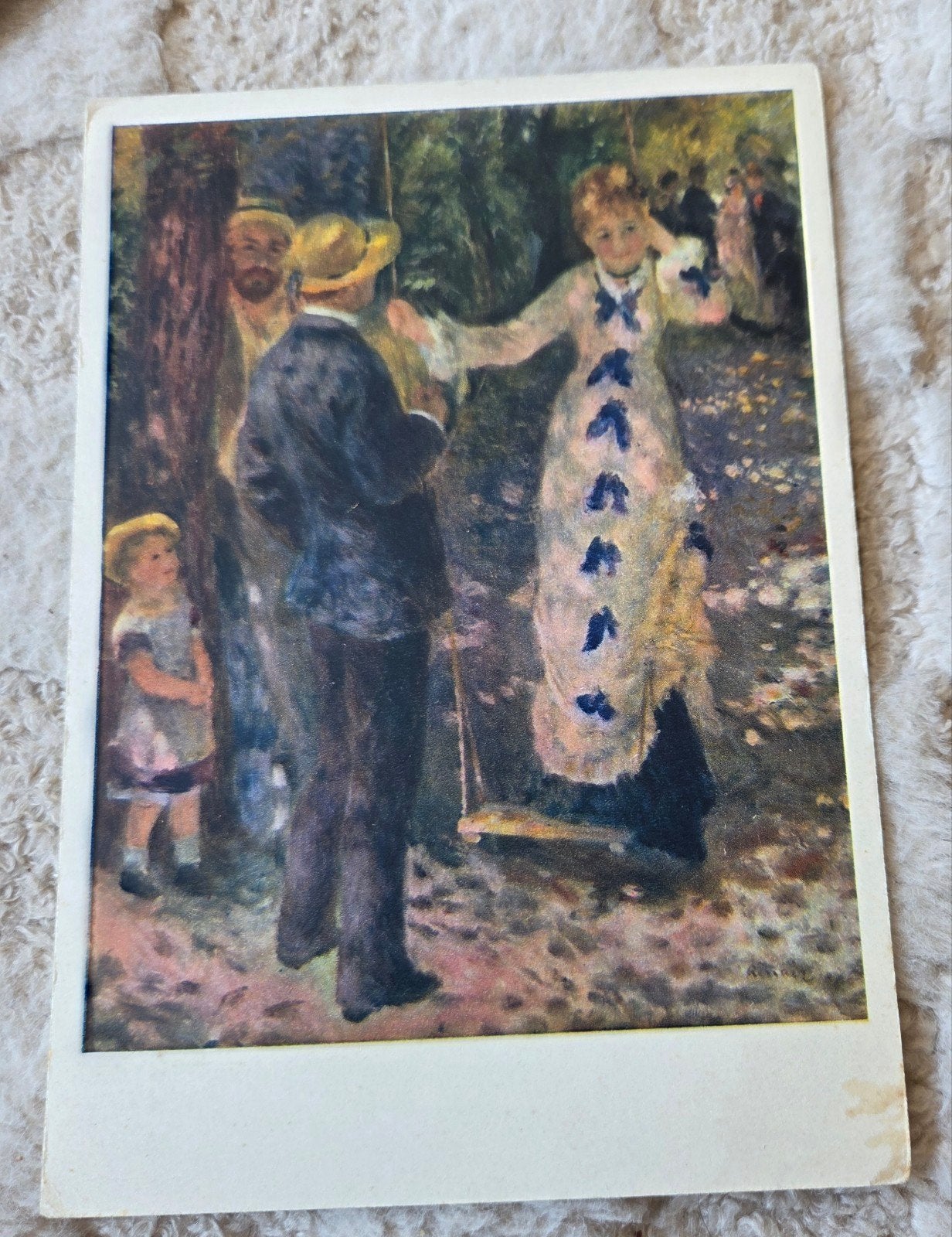 A. Renoir - La Balançoire (1876), Verzenden, Gelopen, Overige thema's