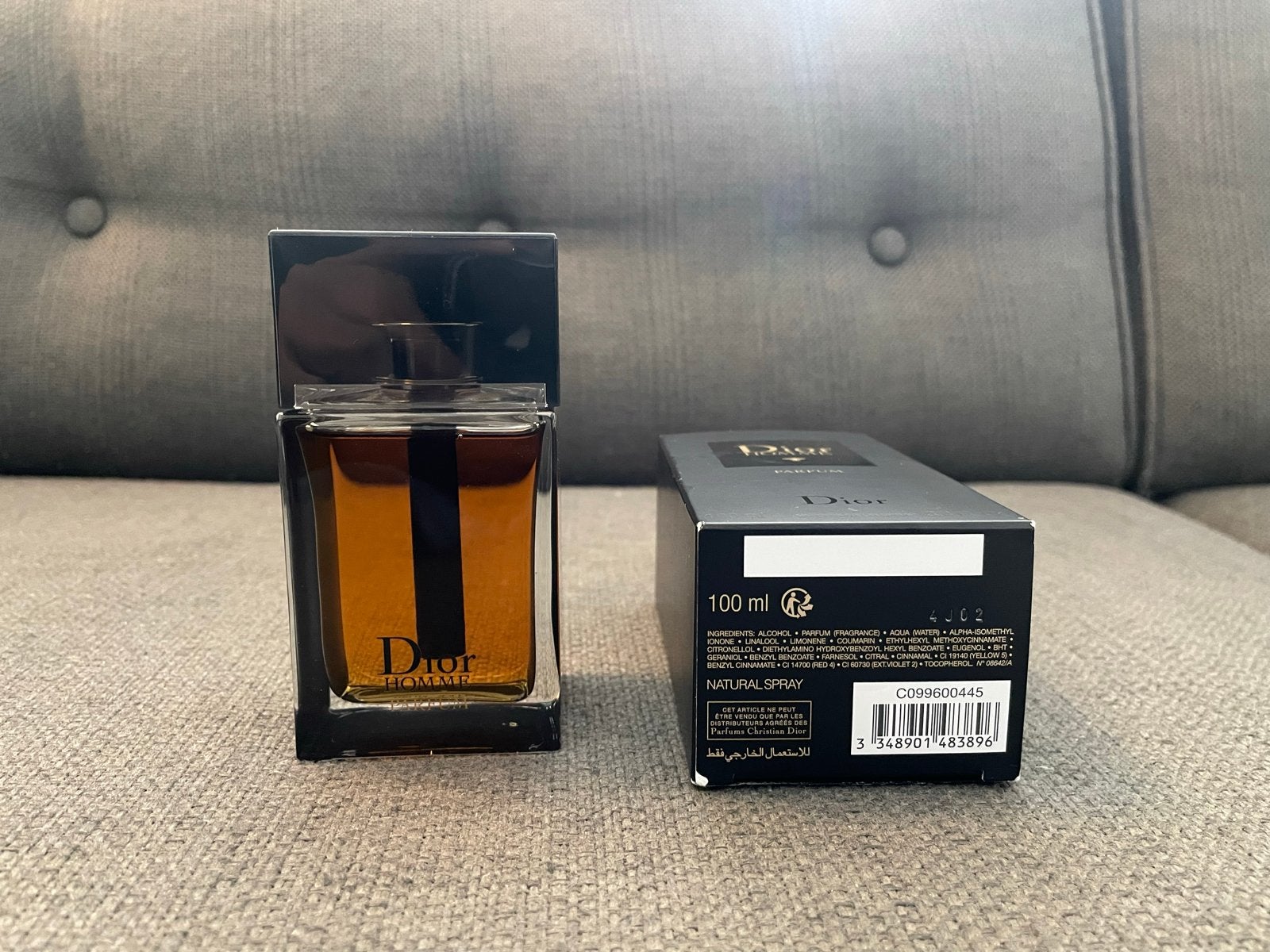 Discontinued Dior Homme Parfum 95/100ml, Ophalen of Verzenden, Zo goed als nieuw