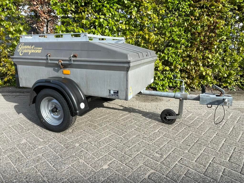 Saris Grande Campioni Aanhangwagen Bagagewagen + Bovag Beurt, Auto diversen, Aanhangers en Bagagewagens, Ophalen, Gebruikt