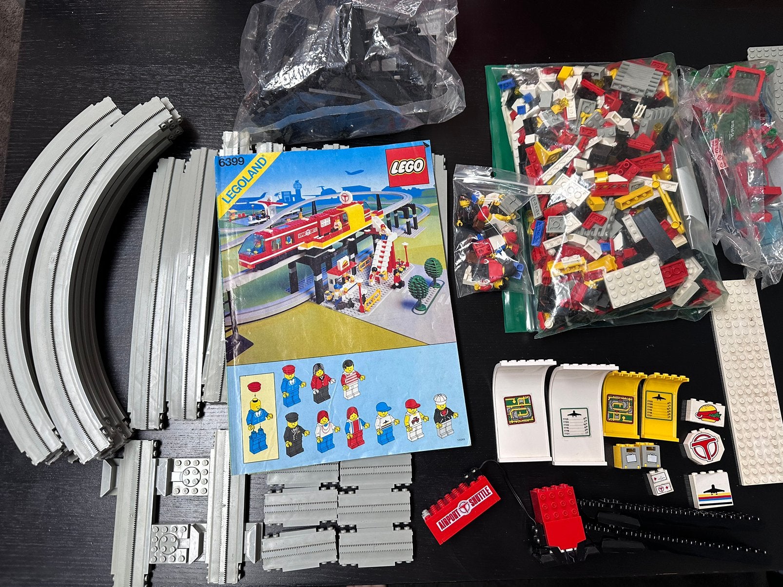 Lego 6399 monorail airport shuttle, Kinderen en Baby's, Speelgoed | Duplo en Lego, Gebruikt, Ophalen of Verzenden