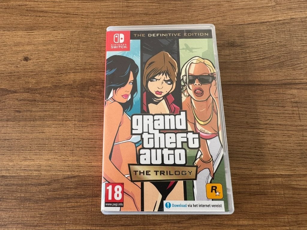 GTA: The Trilogy - The Definitive Edition Switch, Spelcomputers en Games, Avontuur en Actie, Vanaf 18 jaar, 1 speler, Ophalen of Verzenden