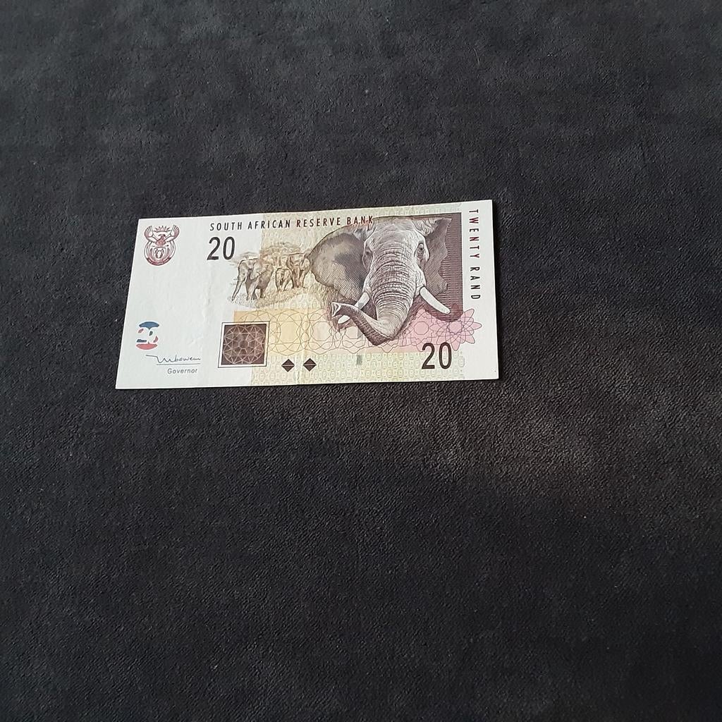 20 Rand Zuid-Afrika gebruik, Ophalen of Verzenden, Zuid-Afrika