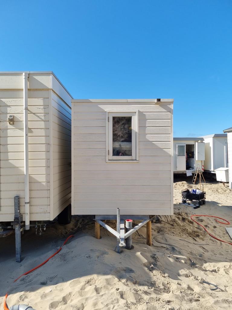 Uniek Strandhuisje/Pipowagen op Kar - Zonder Plek, Ophalen