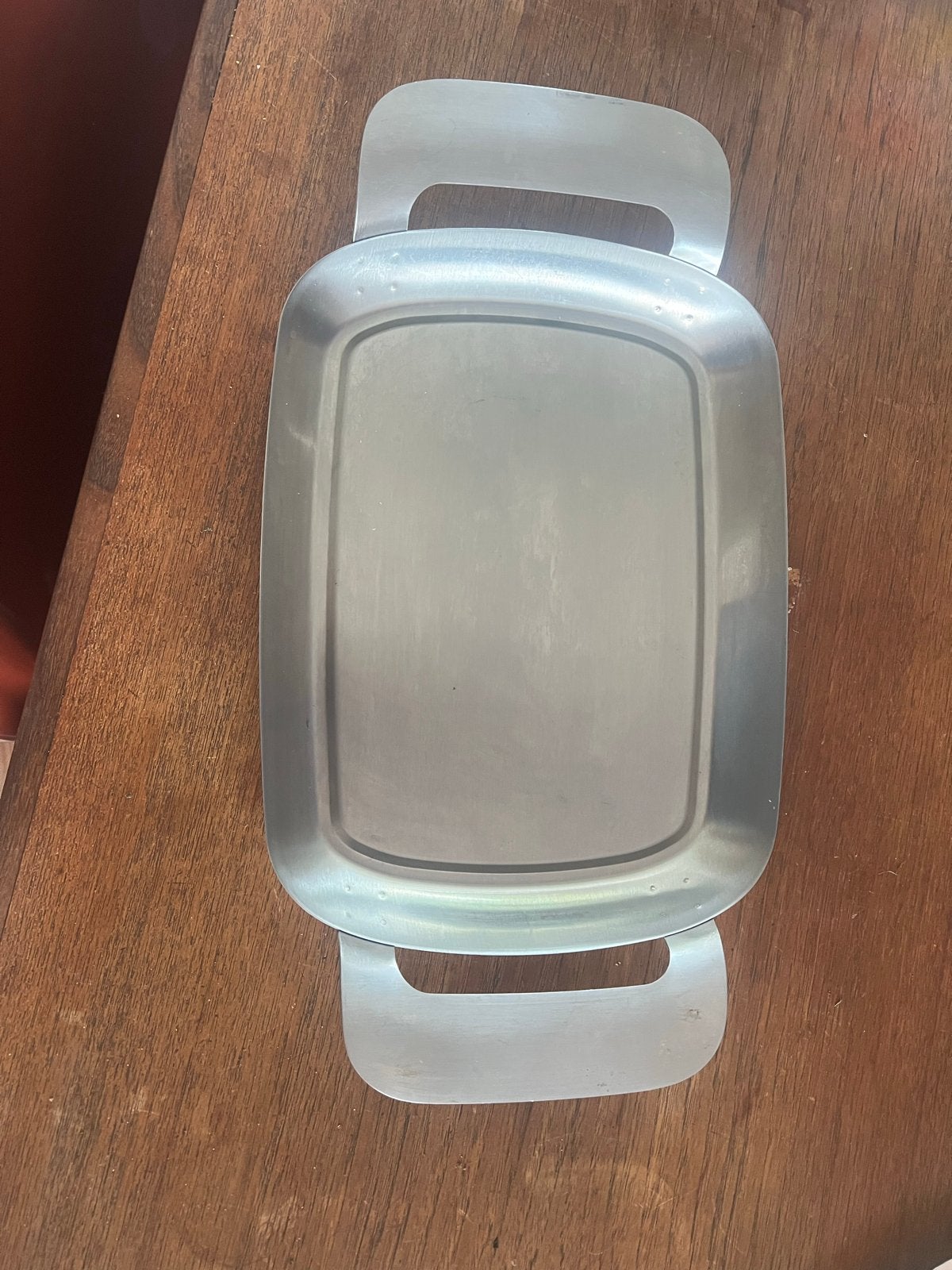 IKEA 365+ Roestvrijstalen Serveerschaal/Ovenschaal, Ophalen, IKEA, Zilver, Metaal