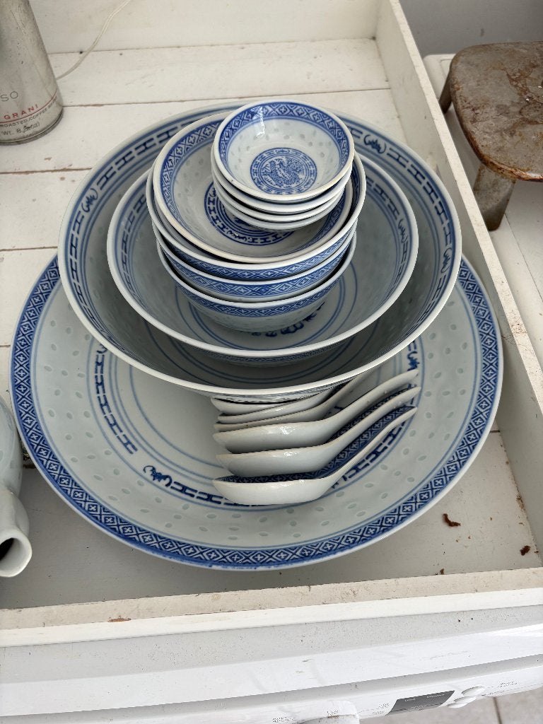 chinees porselein, Ophalen