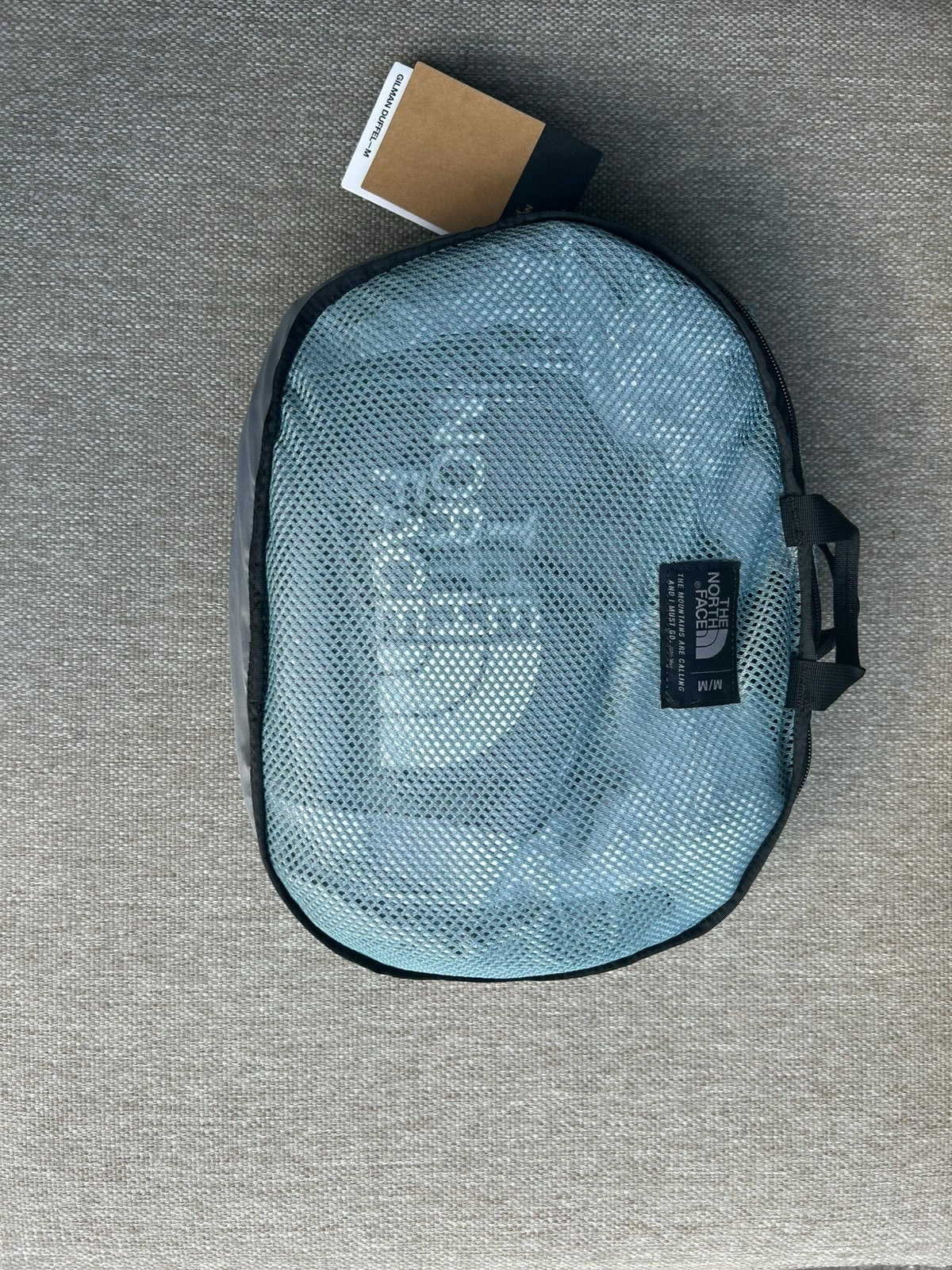 Gilman Duffel M Goblinblue/TNFblack, 30 cm of meer, Blauw, Minder dan 35 cm, Ophalen of Verzenden