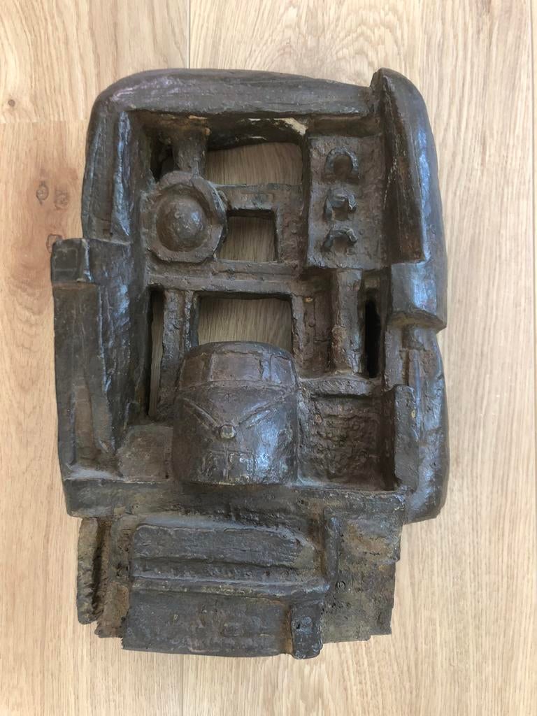 Oud bronzen sculptuur, Antiek en Kunst, Ophalen of Verzenden