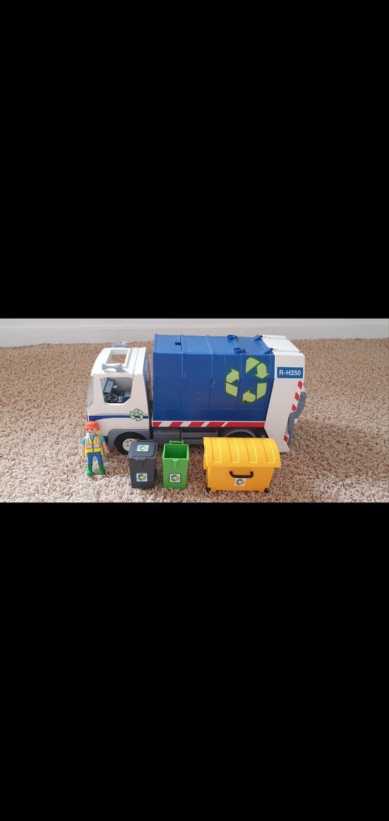 Playmobil vuilniswagen, Kinderen en Baby's, Speelgoed | Playmobil, Gebruikt, Complete set, Voertuig, Ophalen of Verzenden