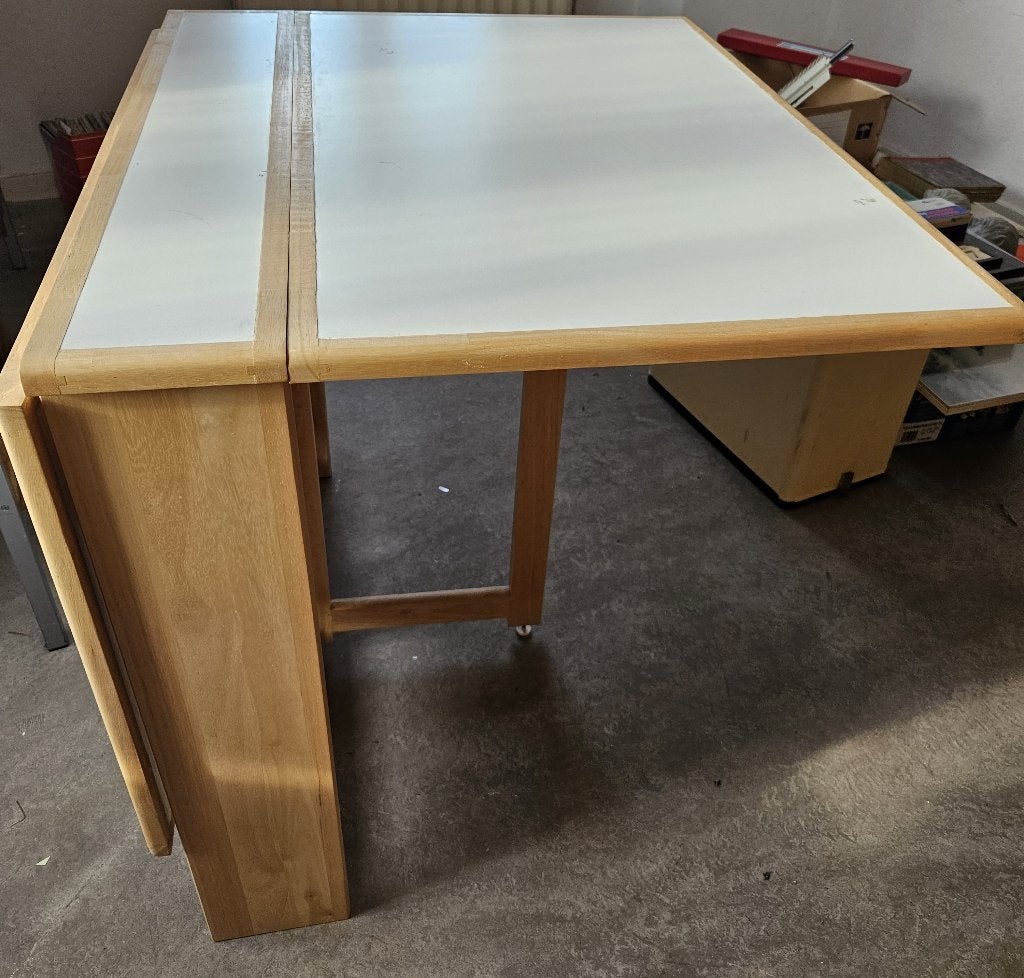 IKEA klaptafel, Overige typen, Gebruikt, 120 cm, Hout
