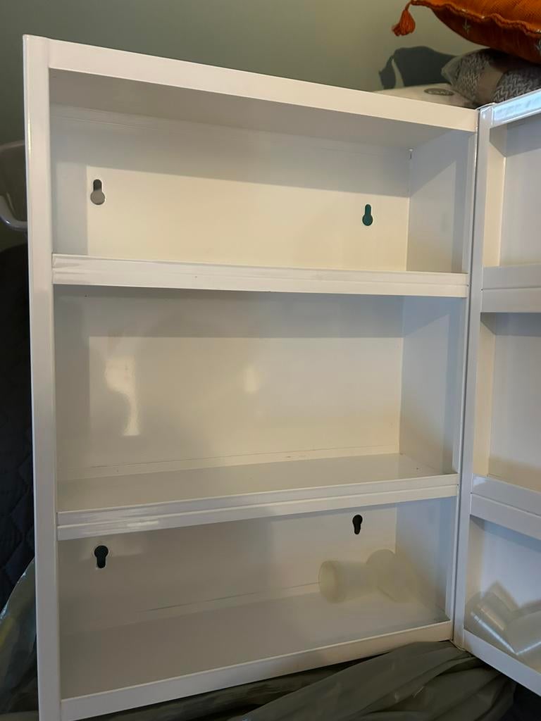 Kastje, metaal, afsluitbaar, maten 45x35x15 (hxbxd), Huis en Inrichting, Badkamer | Badkamermeubels, Minder dan 50 cm, Overige typen