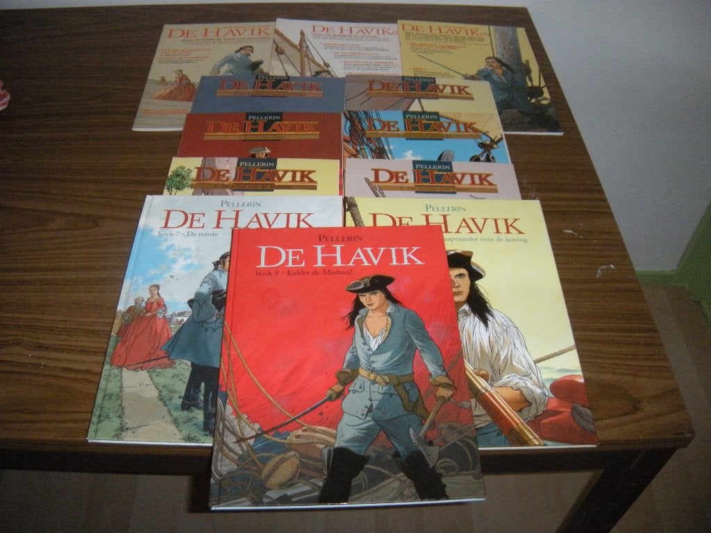 De Havik 12 delen SC/HC, Meerdere stripboeken, Ophalen of Verzenden, Zo goed als nieuw