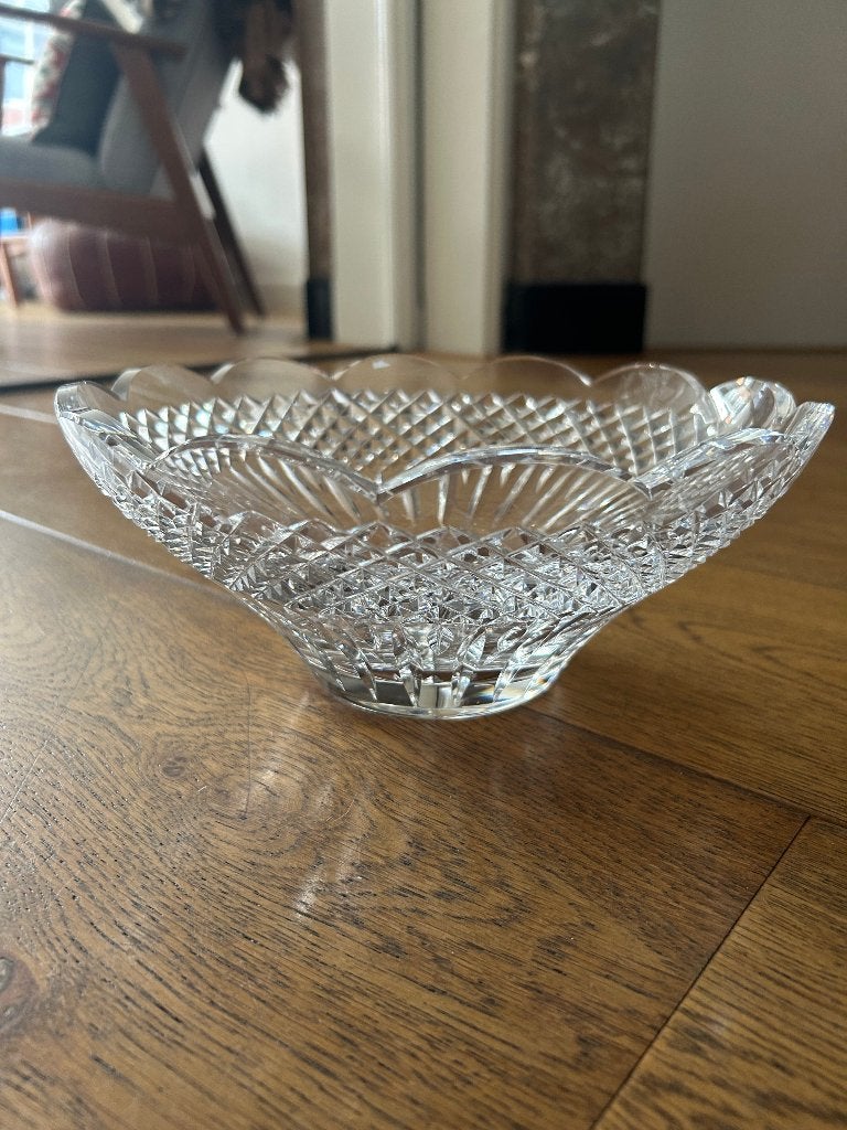 Kristallen fruitkom: Waterford heritage irish crystal, Antiek en Kunst, Antiek | Glas en Kristal, Ophalen of Verzenden
