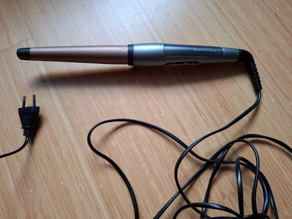 krultang  Remington Keratin, Ophalen of Verzenden, Zo goed als nieuw, Krultang of Stijltang