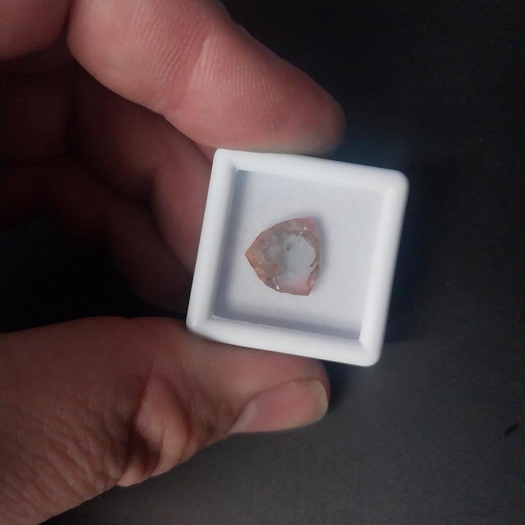 Kleine toermalijn schijfje, Ophalen of Verzenden